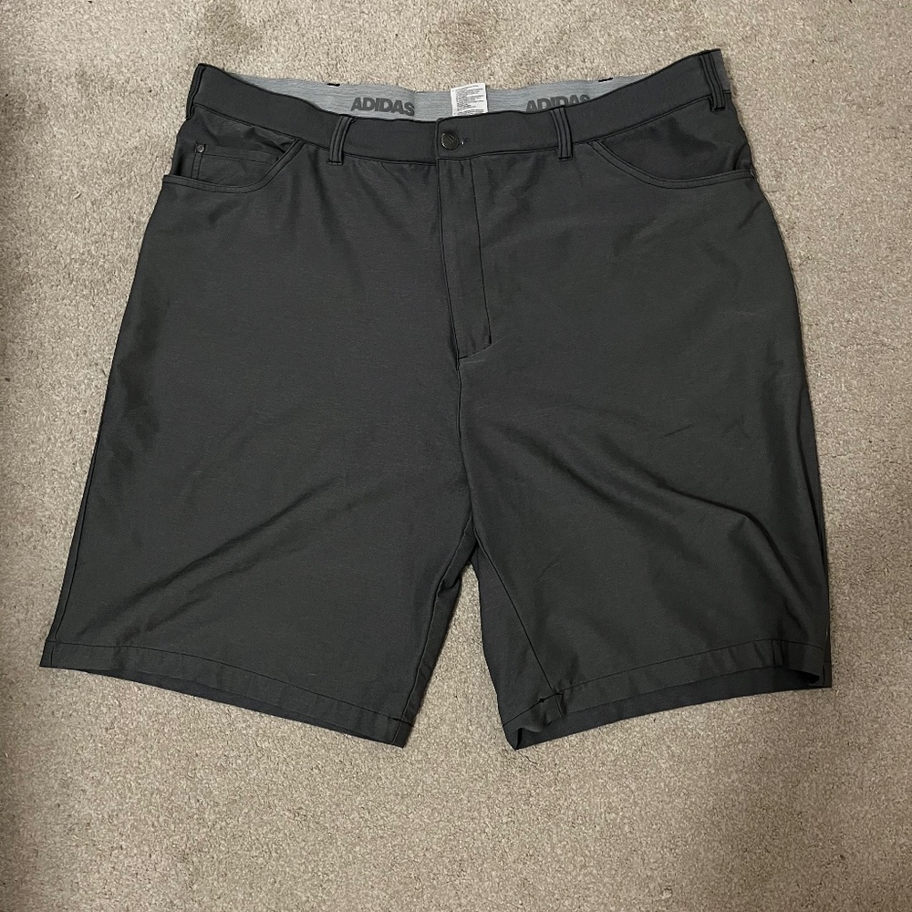 Gray Adidas shorts